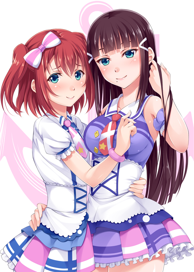 kurosawa dia and kurosawa ruby (love live! and 1 more) drawn by mukunokino_isshiki