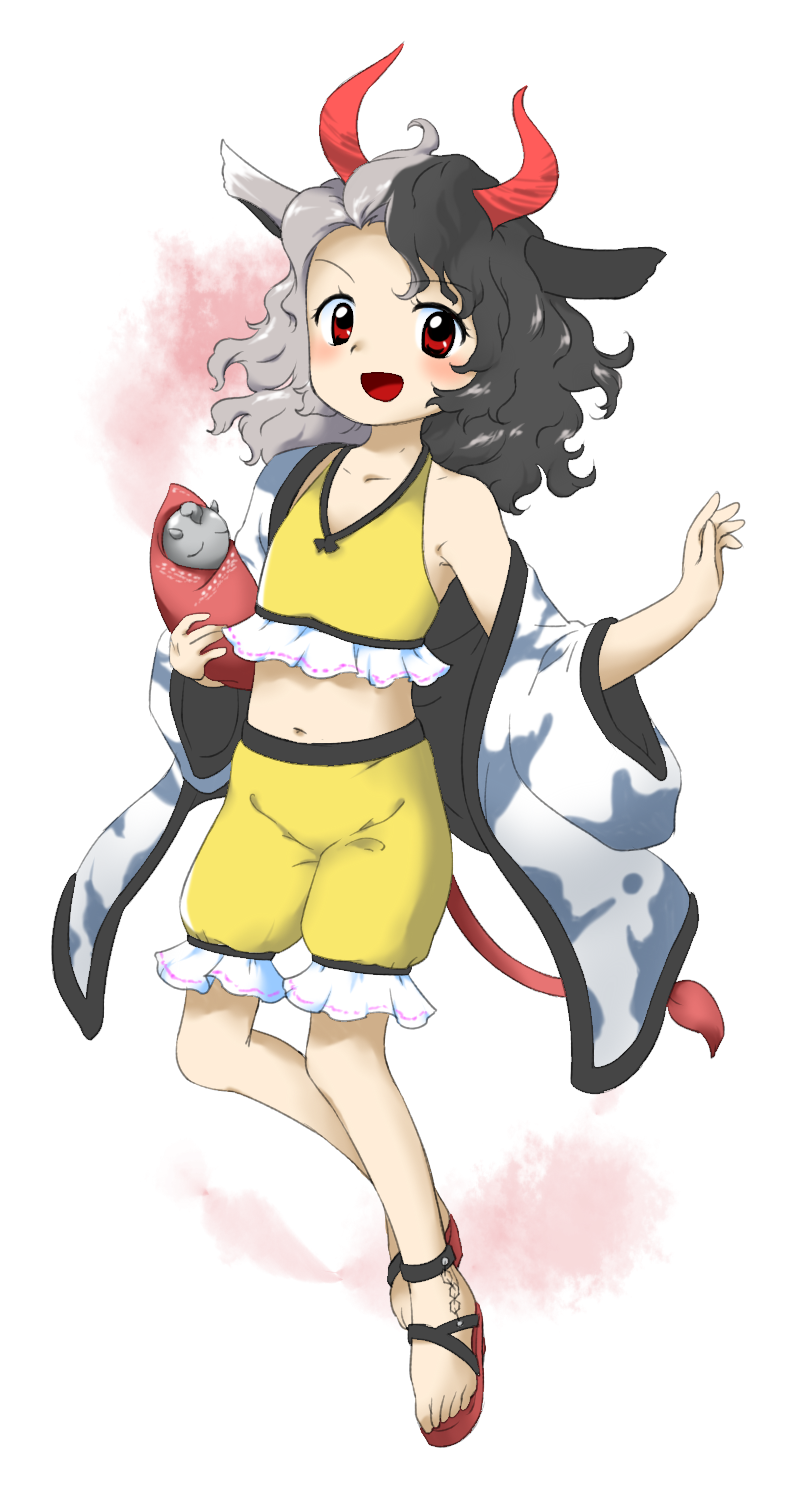 ushizaki urumi (touhou) drawn by nonamejd