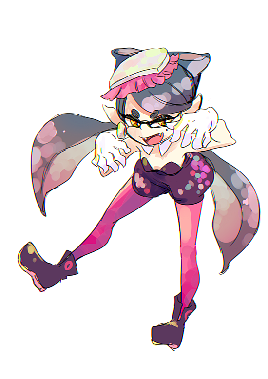 callie (splatoon and 1 more) drawn by saji_yarou