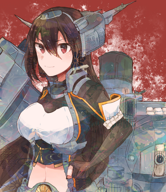 nagato and nagato kai ni (kantai collection) drawn by itomugi-kun