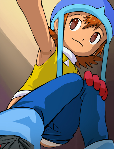 takenouchi sora (digimon and 1 more) drawn by haruyama_kazunori