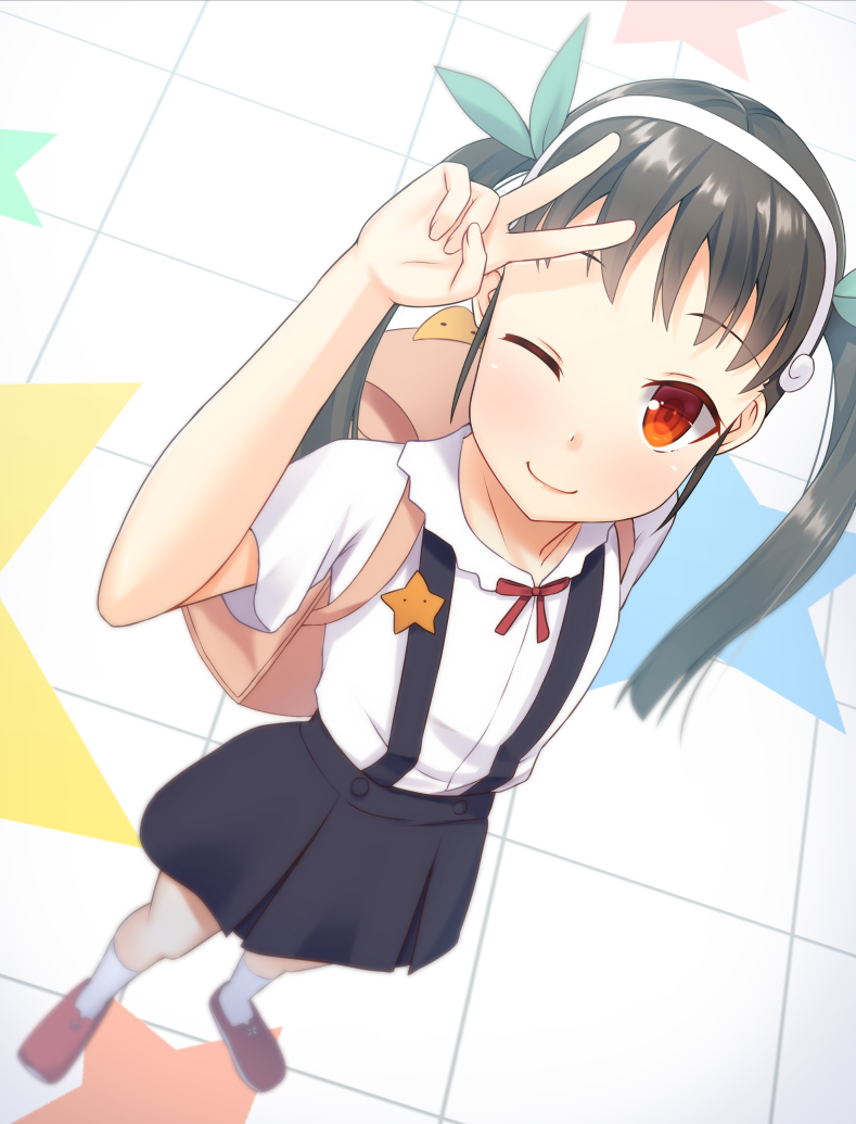 hachikuji mayoi (monogatari and 1 more) drawn by symfo