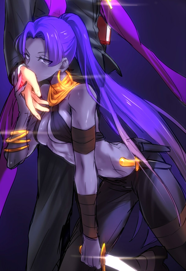 kotomine kirei, assassin, and female assassin (fate and 1 more) drawn by sunday31