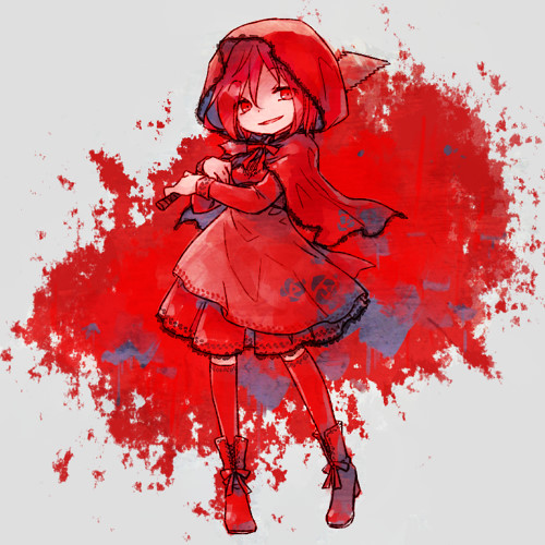 little red riding hood (little red riding hood) drawn by rakuni
