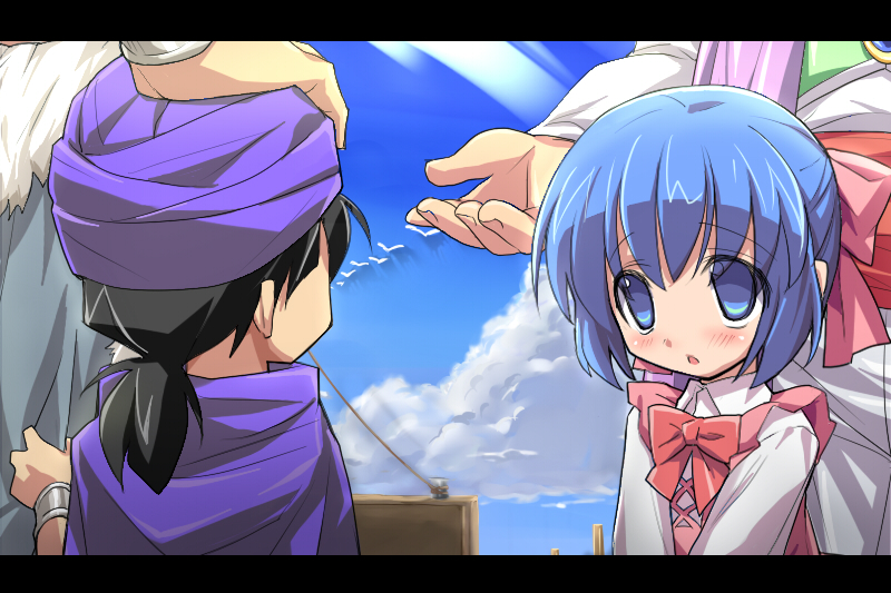 hero and flora (dragon quest and 1 more) drawn by eeeeee