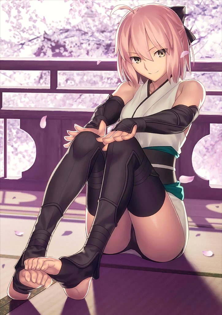okita souji (fate and 1 more) drawn by takeuchi_takashi