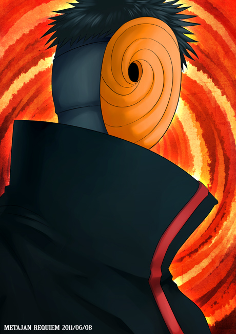 uchiha obito and tobi (naruto and 1 more) drawn by k-suwabe