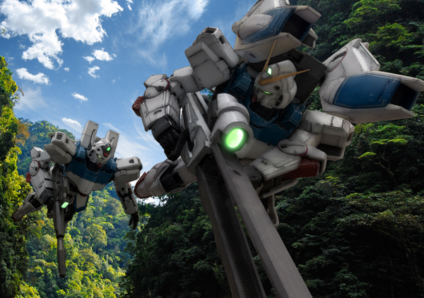 v gundam and victory gundam hexa (gundam and 1 more) drawn by robographer