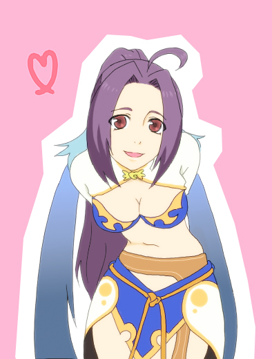 miura azusa and judith (idolmaster and 2 more) drawn by kapitann