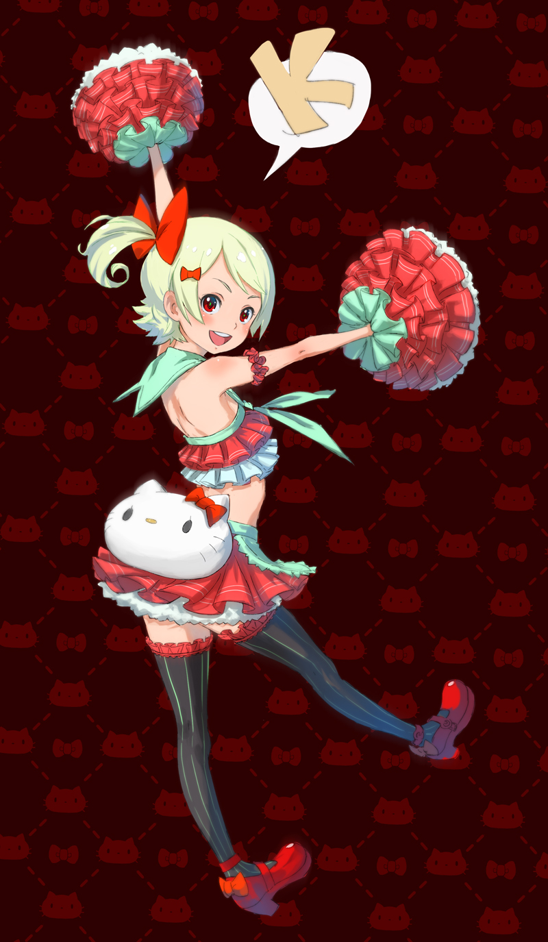 hello kitty and nekomura iroha (original and 3 more) drawn by muuten