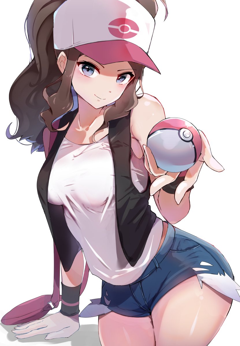 hilda (pokemon and 1 more) drawn by racket_ti1