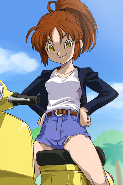kimidori akane (dr. slump) drawn by haruyama_kazunori