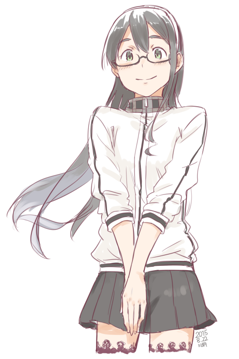 ooyodo and hayasui (kantai collection) drawn by kawashina_(momen_silicon)