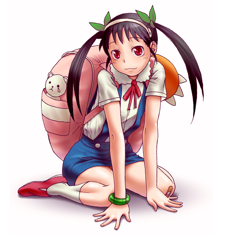 hachikuji mayoi (monogatari and 1 more) drawn by wokada