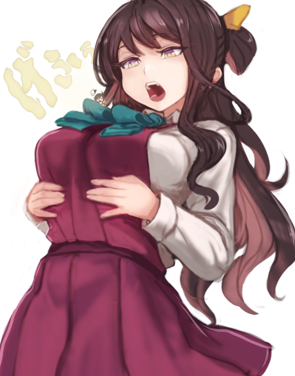 female admiral and naganami (kantai collection) drawn by utopia_(utopiavl)