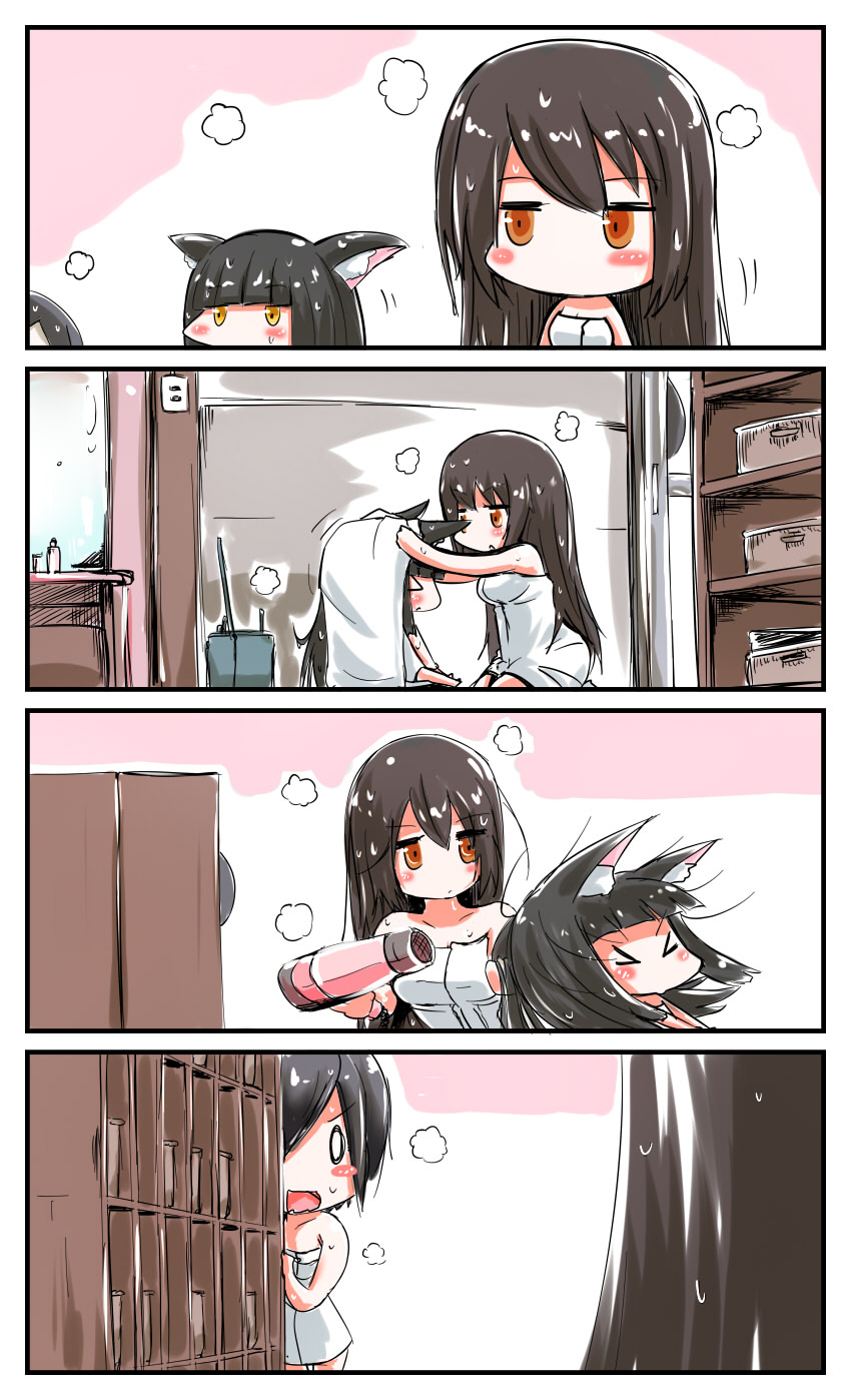 nagato and ark royal (kantai collection and 1 more) drawn by yagami_kamiya