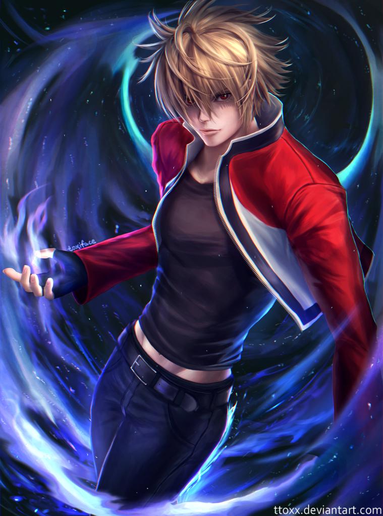 rock howard (the king of fighters and 4 more) drawn by toxicface