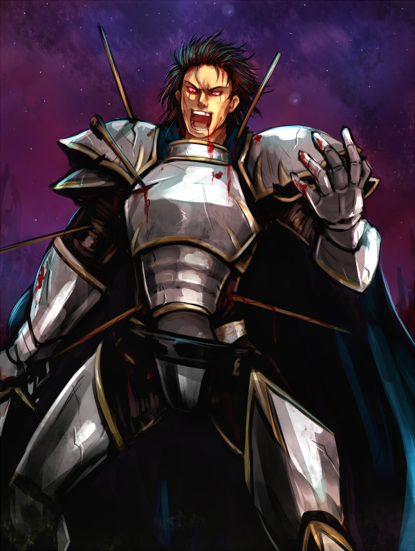 luca blight (gensou suikoden and 1 more) drawn by kara_(color)