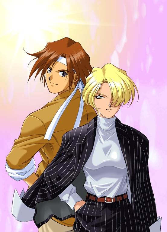 maria tachibana and kirishima kanna (sakura taisen and 1 more) drawn by yamaguchi_yasushi