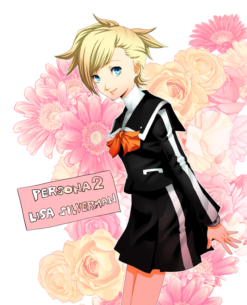 lisa silverman (persona and 2 more) drawn by boyaking