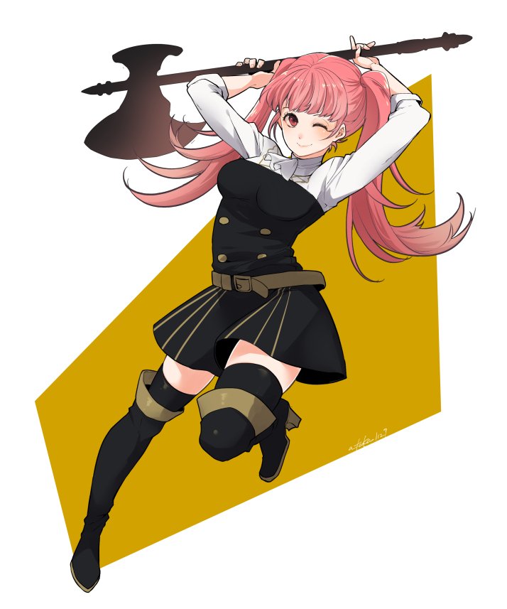 hilda valentine goneril (fire emblem and 1 more) drawn by ataka_takeru