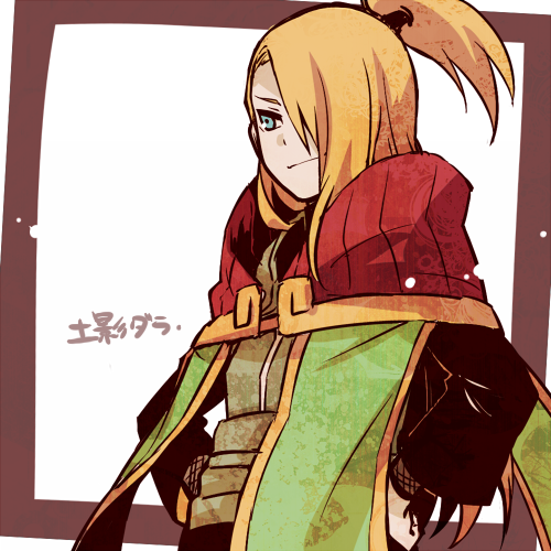 deidara (naruto and 1 more) drawn by yosakuh