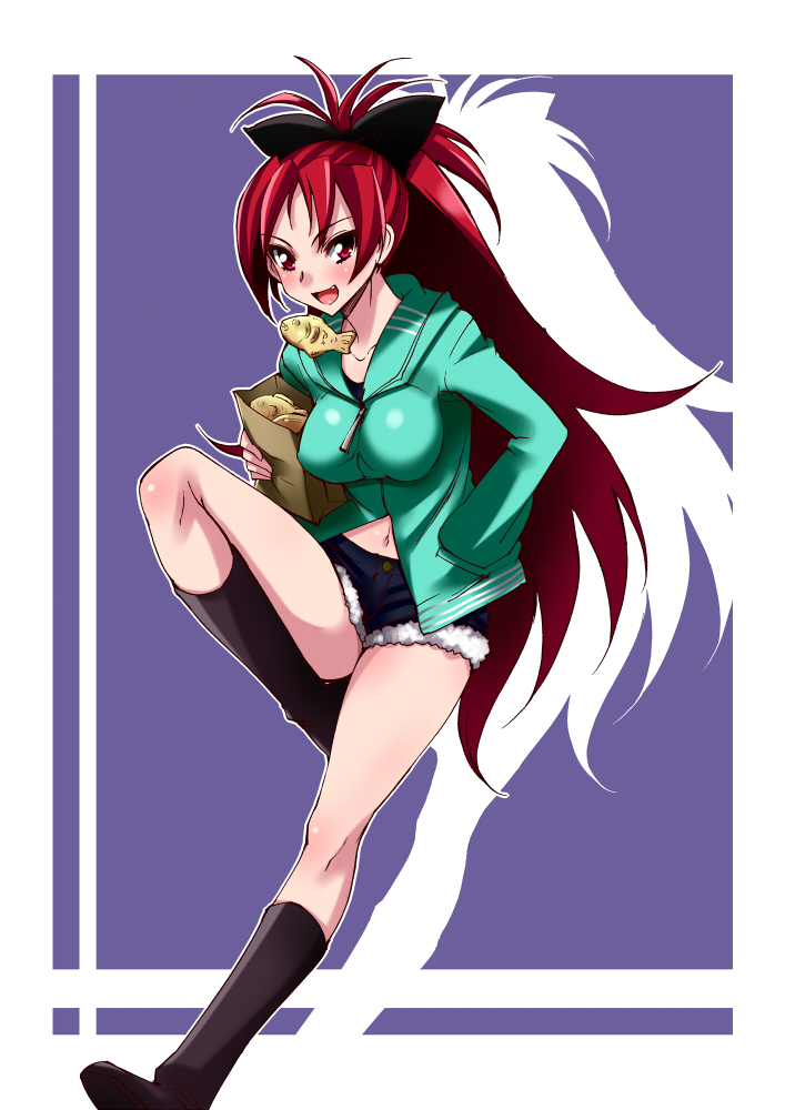 sakura kyoko (mahou shoujo madoka magica) drawn by gabao_(mattari_2019)