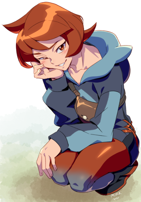 arezu (pokemon and 1 more) drawn by mikkusushi