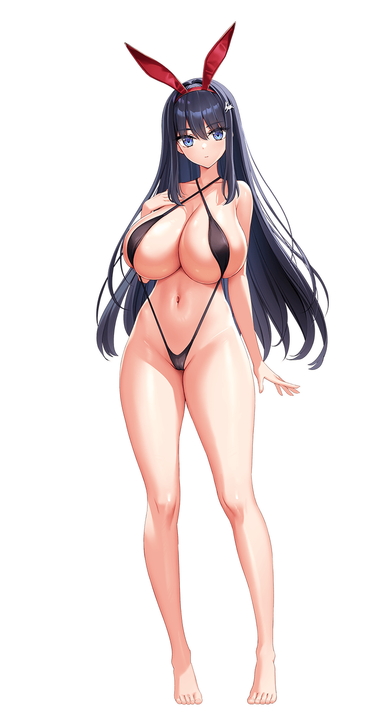 usami runa (motto! haramase! honoo no oppai isekai oppai bunny gakuen!) drawn by derauea