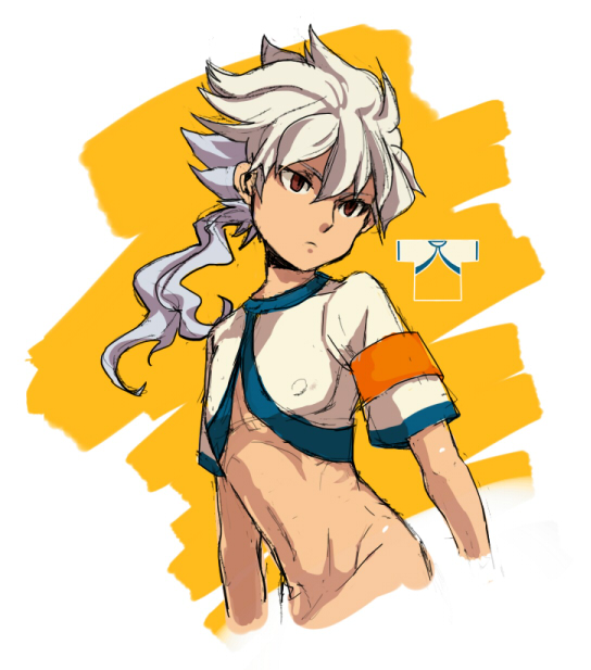 hakuryuu (inazuma eleven and 1 more) drawn by nemutai