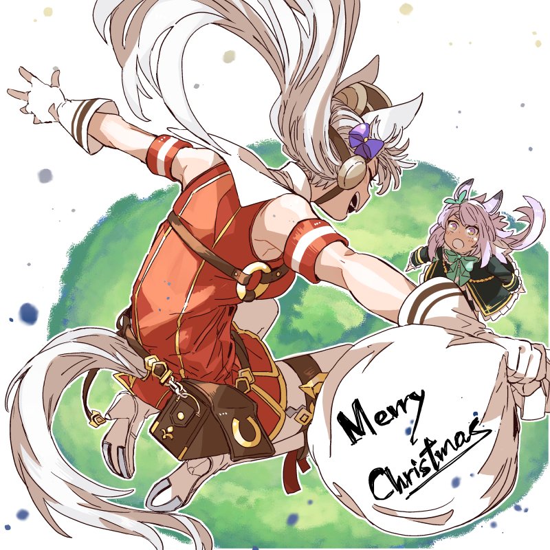 mejiro mcqueen and gold ship (umamusume) drawn by asuka_(junerabitts)
