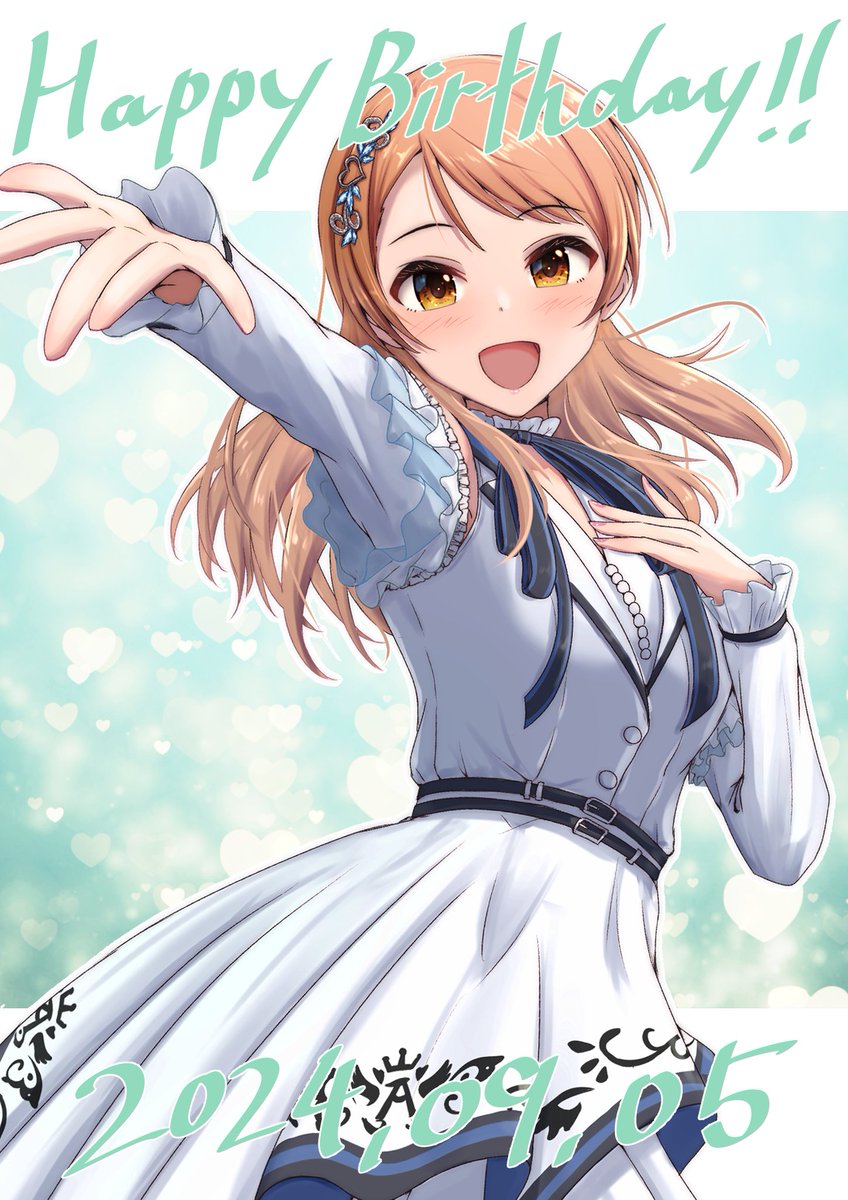 hojo karen (idolmaster and 1 more) drawn by cyde
