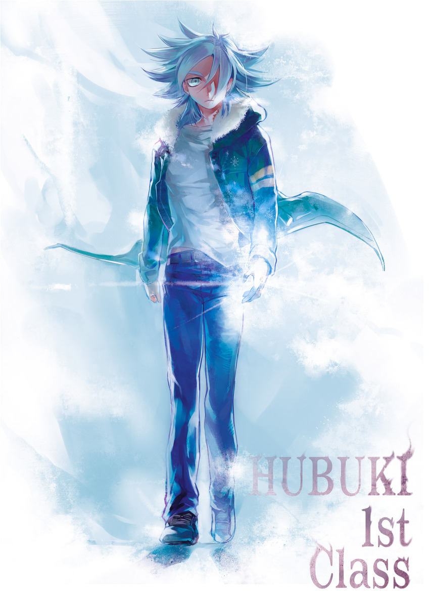 fubuki shirou (inazuma eleven go and 1 more) drawn by mansu