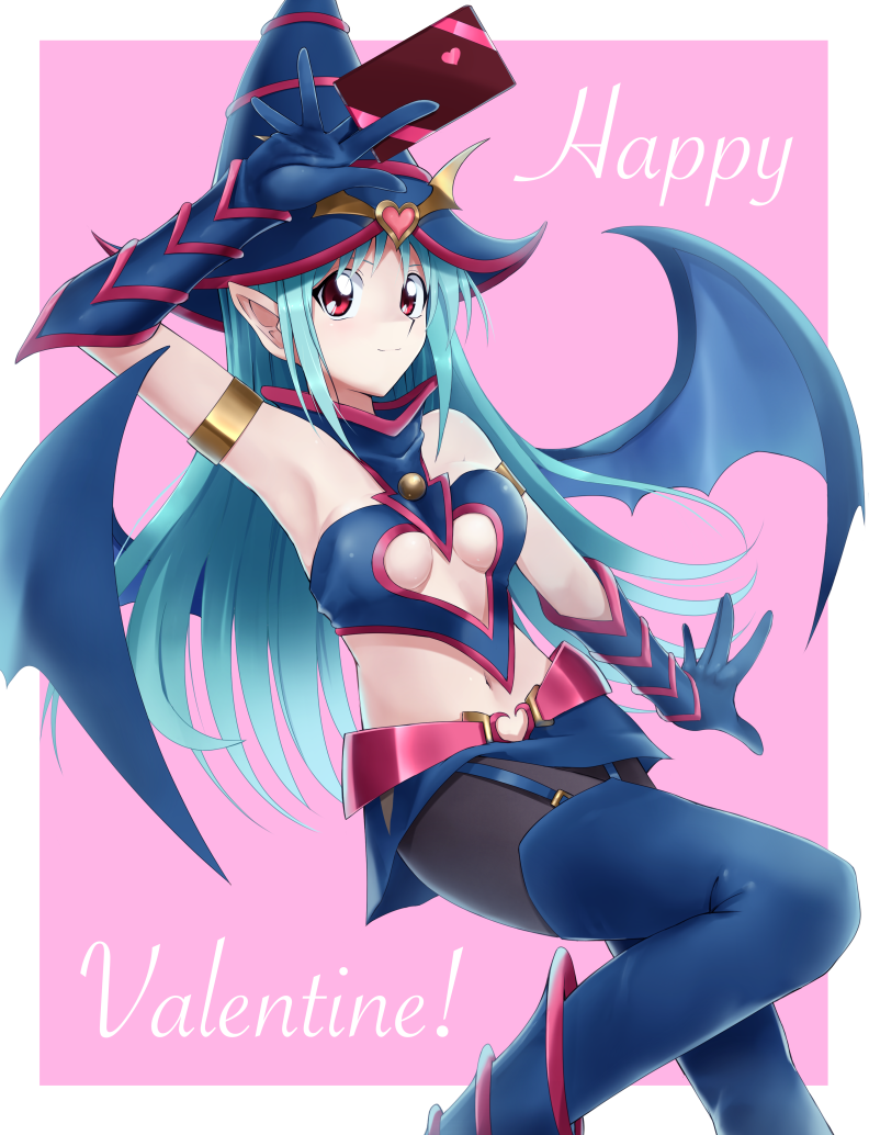 chocolate magician girl (yu-gi-oh! and 1 more) drawn by love_(pspdspsp)