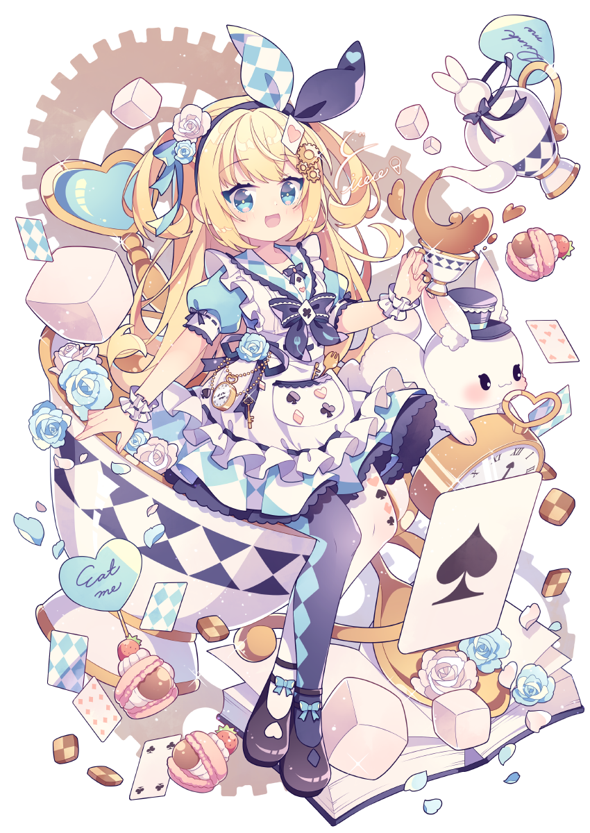 alice (alice's adventures in wonderland) drawn by hyou_(pixiv3677917)