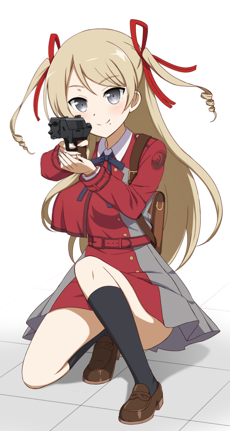nishikigi chisato and miroku yumiko (lycoris recoil and 2 more) drawn by ikarin_takori