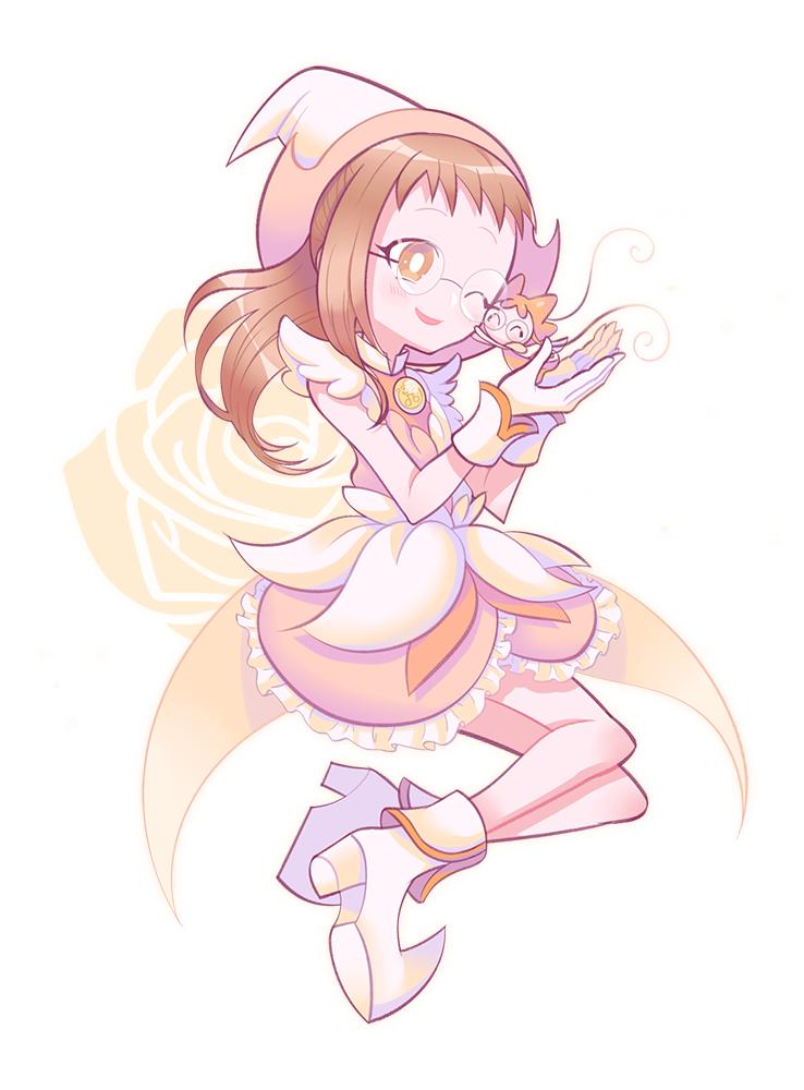 fujiwara hazuki and rere (ojamajo doremi) drawn by greenriverknight