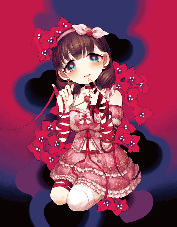 sakuma mayu (idolmaster and 1 more) drawn by sasasasa