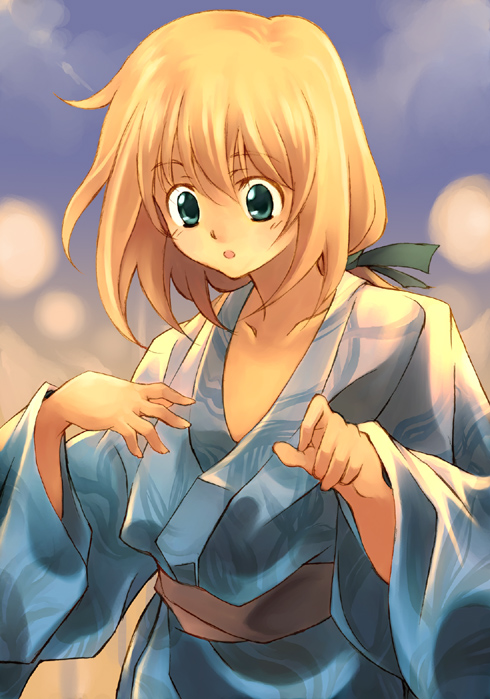 yuuno scrya (lyrical nanoha and 1 more) drawn by kouno_hikaru