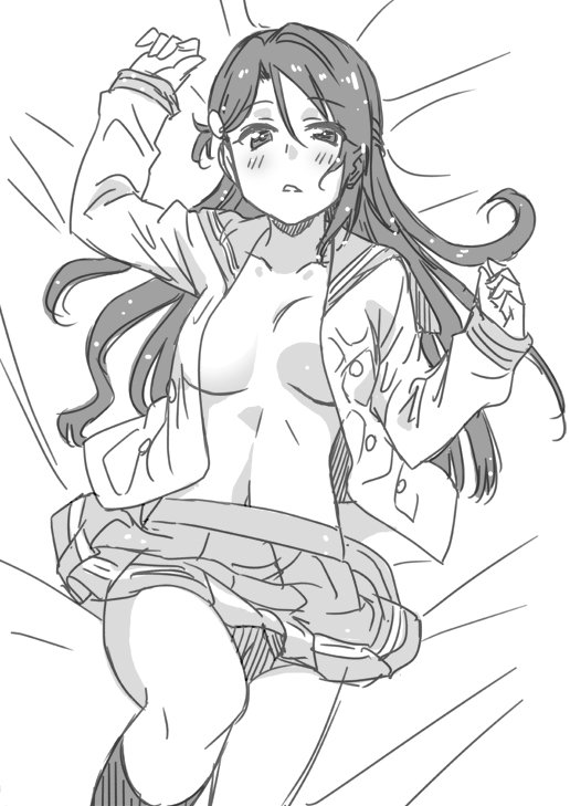 sakurauchi riko (love live! and 1 more) drawn by marugoshi_teppei