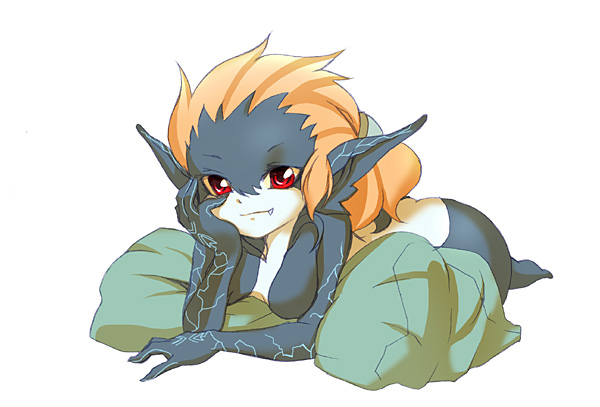 midna (the legend of zelda and 1 more) drawn by inumimi_moeta