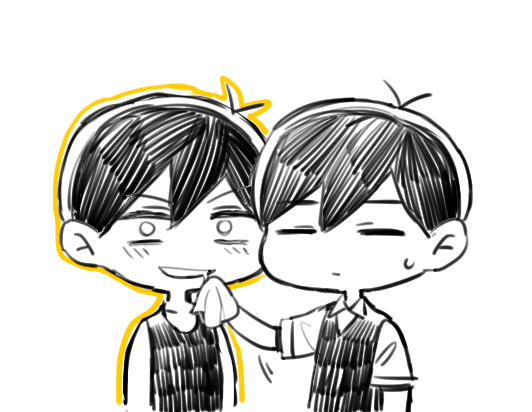 sunny and omori (omori) drawn by yutsu