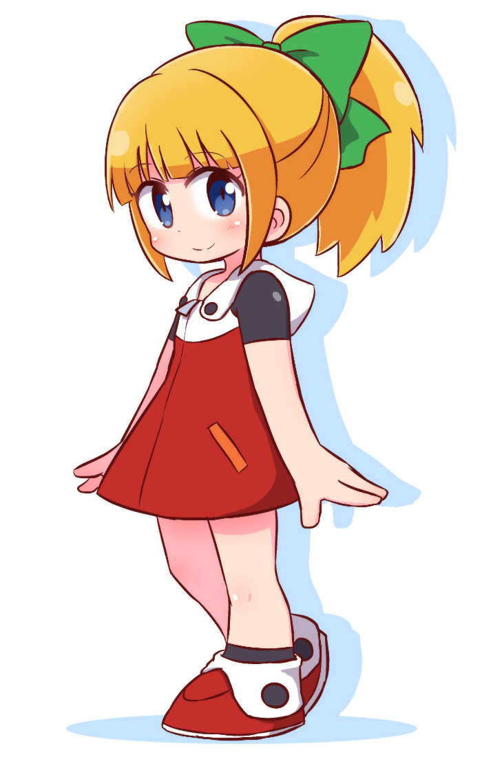 roll (mega man and 1 more) drawn by naga_u