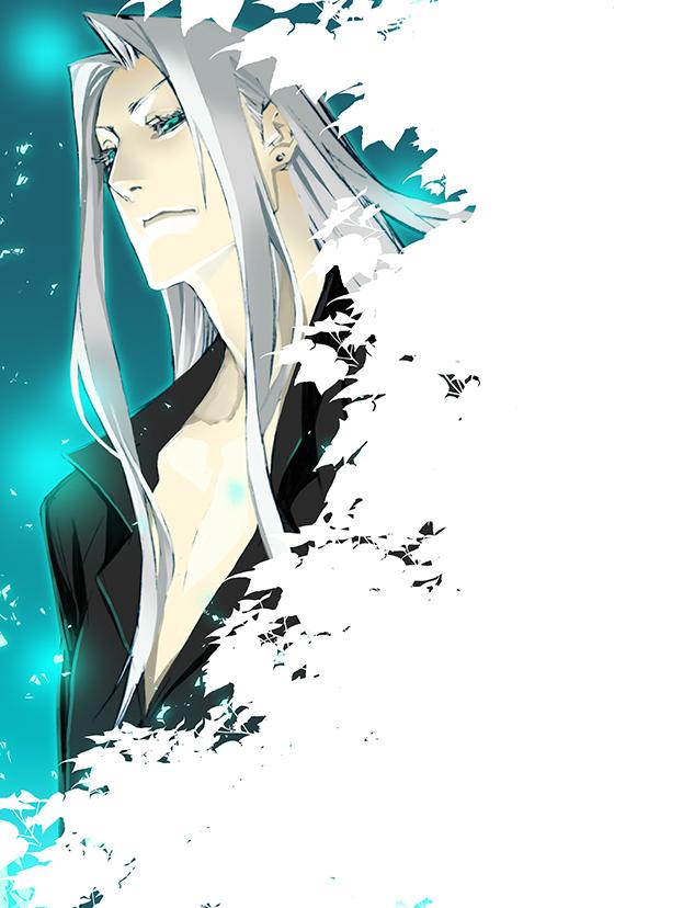sephiroth (final fantasy and 1 more) drawn by miwa_shirow