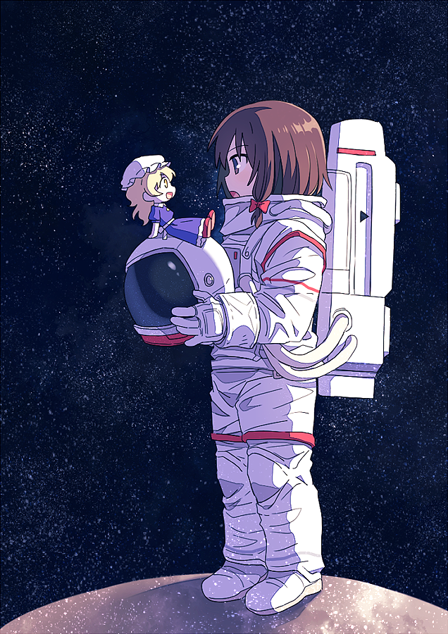 usami renko and maribel hearn (touhou) drawn by re_ghotion