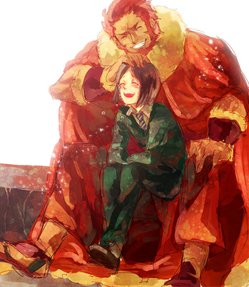 iskandar and waver velvet (fate and 1 more) drawn by kuro_no_haijin