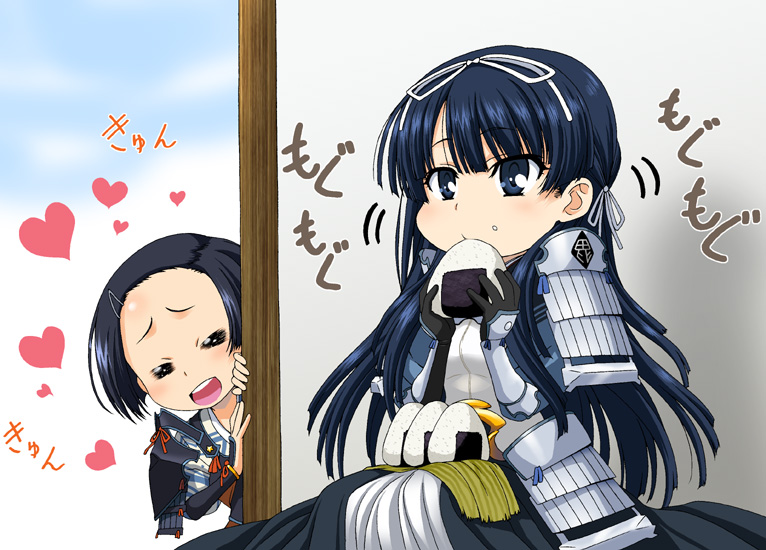 uesugi kenshin and naoe ai (rance and 1 more) drawn by isse