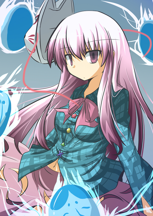 hata no kokoro (touhou) drawn by goma_(gomasamune)