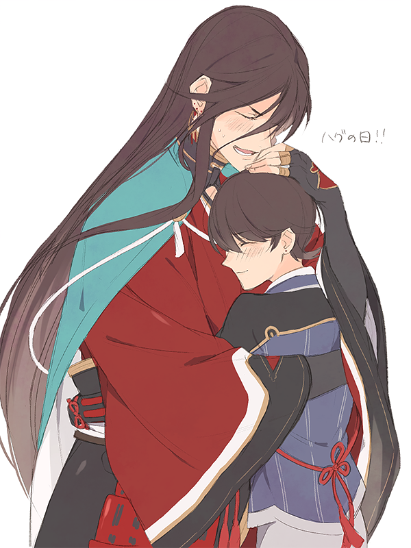 izumi-no-kami kanesada and horikawa kunihiro (touken ranbu) drawn by hanadi_(hndboo)