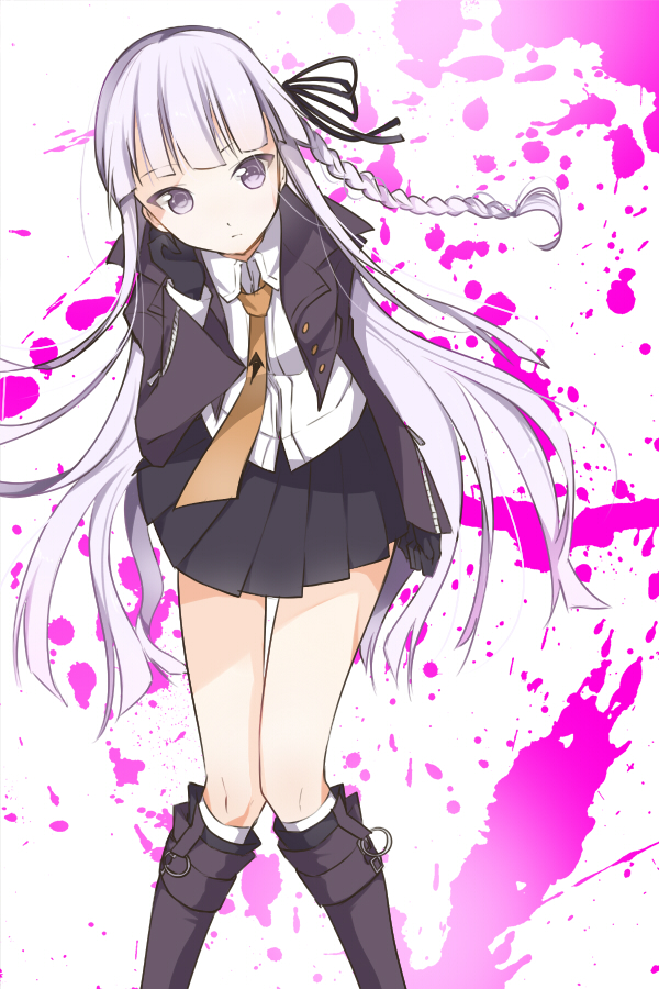 kirigiri kyoko (danganronpa and 1 more) drawn by minmii_(minmi078)